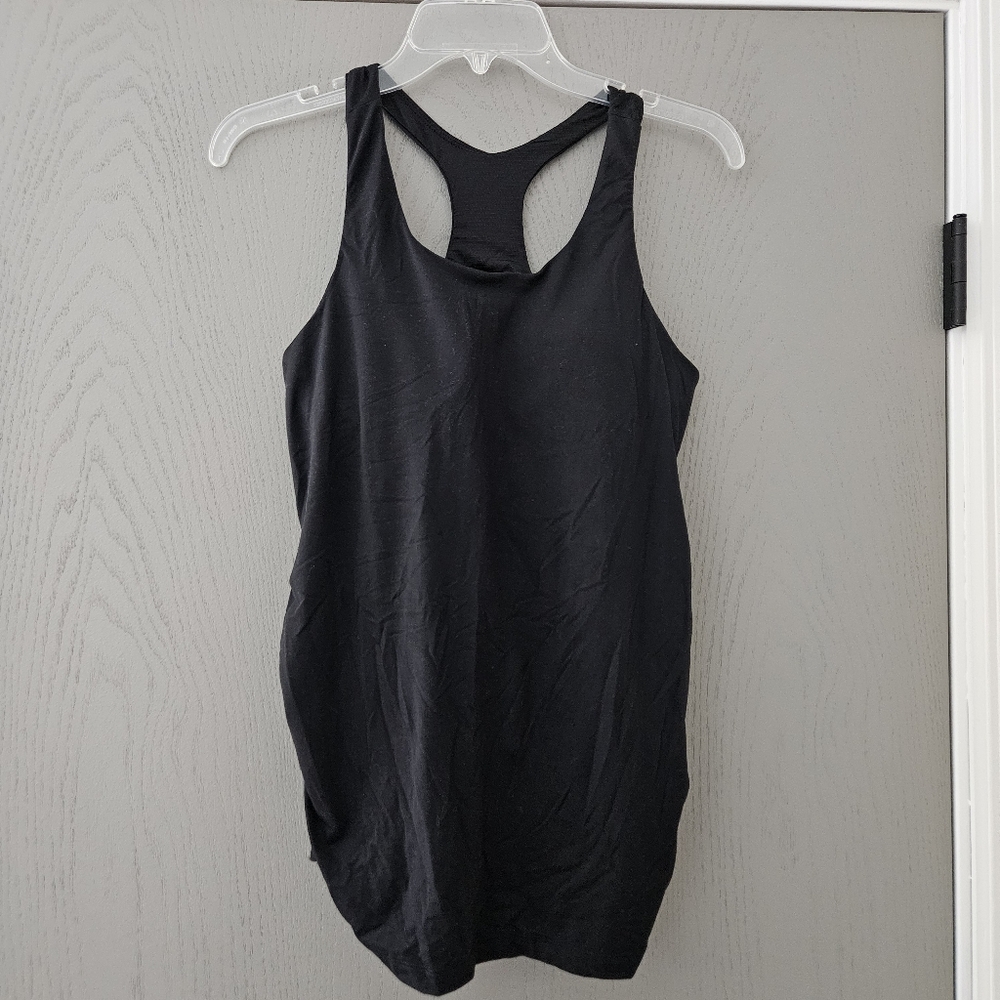 Old Navy Active maternity black work out tank top small